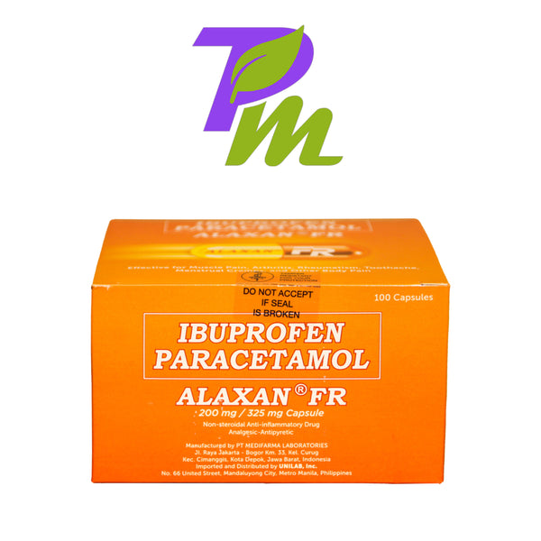 ALAXAN  FR 200mg Cap - 10's ALAXAN  FR 200mg Cap - 10's