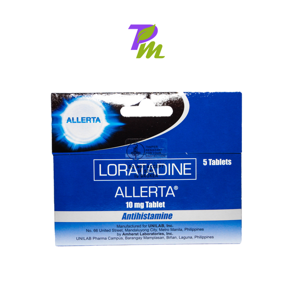 ALLERTA 10mg tablet 1’s ALLERTA 10mg tablet 1’s
