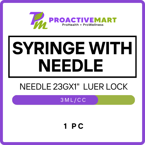 Syringe with needle