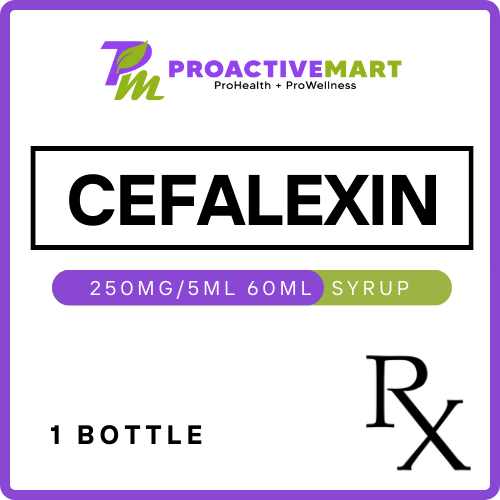 CEFALEXIN 250mg / 5mL 60mL Syrup