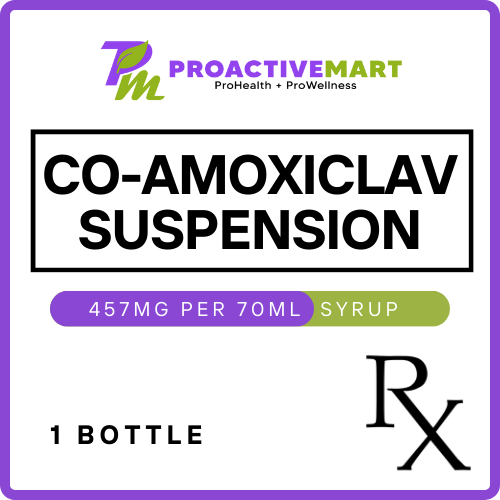 CO-AMOXICLAV 457mg per 70ml syrup