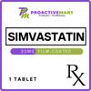 SIMVASTATIN 20mg tablet