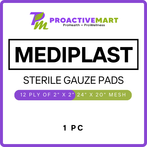 MEDIPLAST STERILE GAUZE PADS