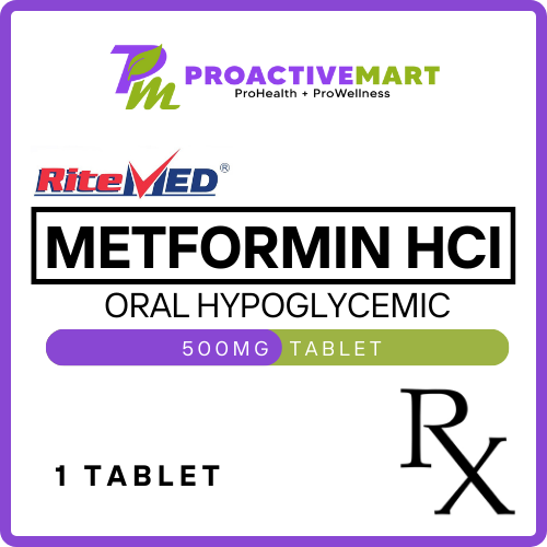 RiteMED METFORMIN HCI 500mg tablet