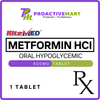 RiteMED METFORMIN HCI 500mg tablet