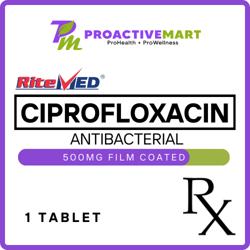 RiteMED CIPROFLOXACIN 500mg tablet