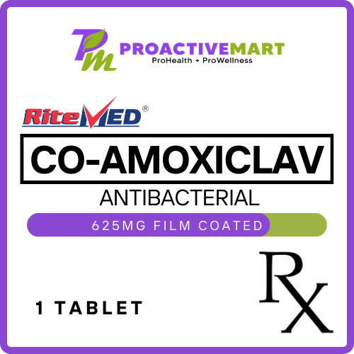 RiteMED CO-AMOXICLAV 625mg tablet