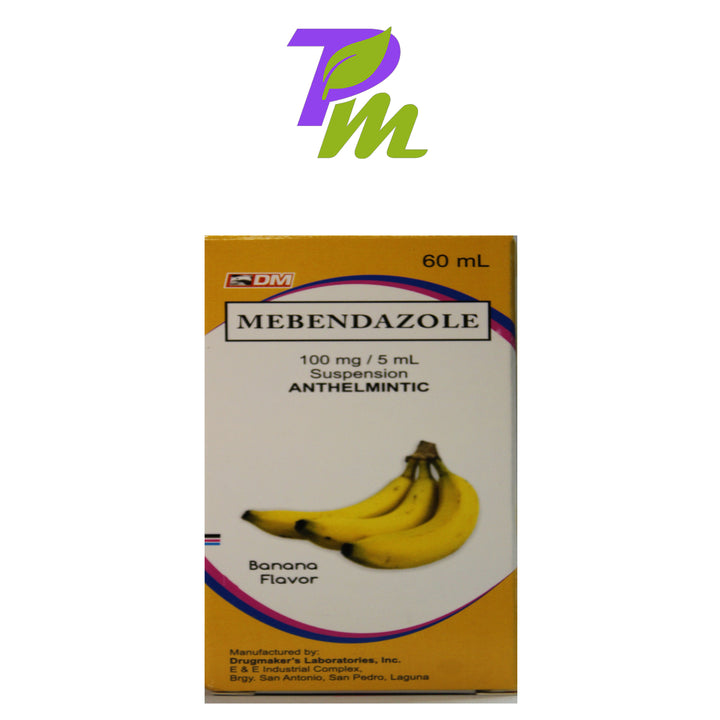 MEBENDAZOLE 60mL Banana Flavor