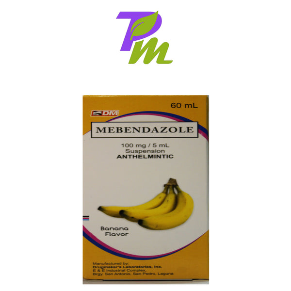 MEBENDAZOLE 60mL Banana Flavor