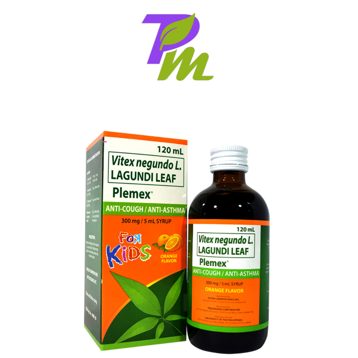 PLEMEX LAGUNDI LEAF for Kids 120ml Orange Flavor