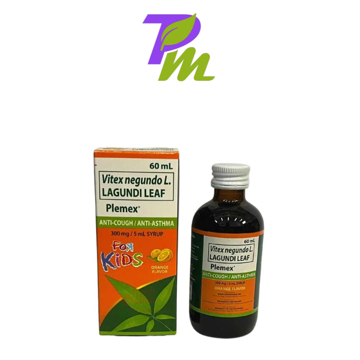 PLEMEX LAGUNDI LEAF for Kids 60ml Orange Flavor