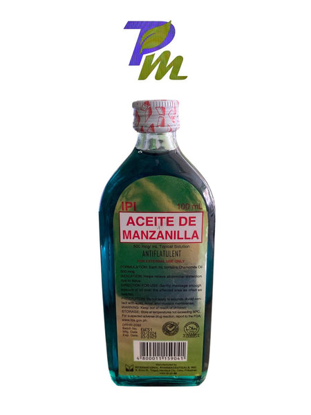 ACEITE DE MANZANILLA