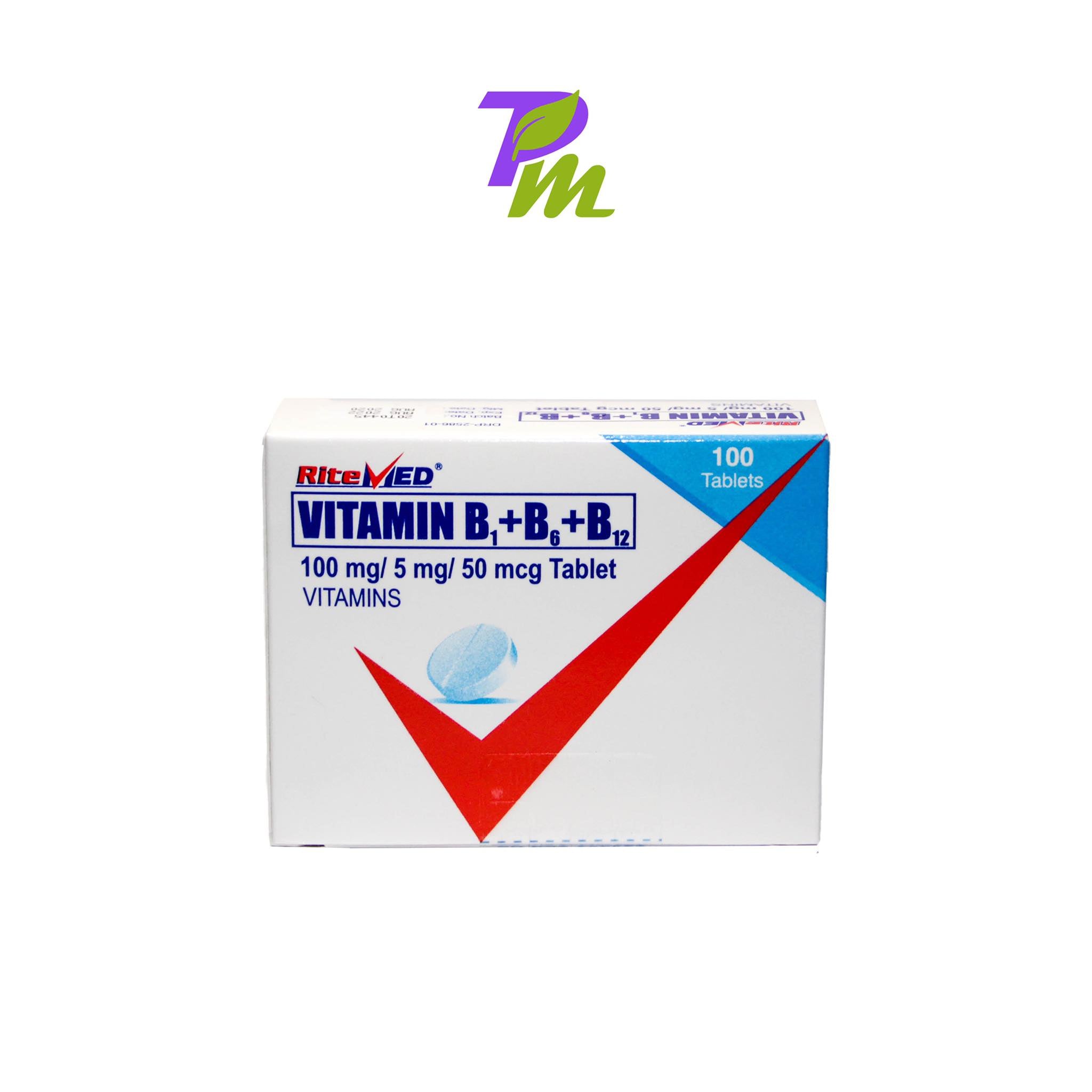 Ritemed Vitamin B1+B6+B12 100s ProactiveMart