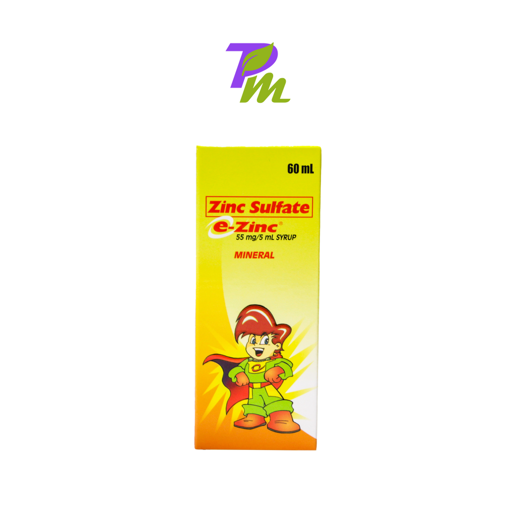 EZINC SYRUP( ZINC SULFATE) 60ML ProactiveMart